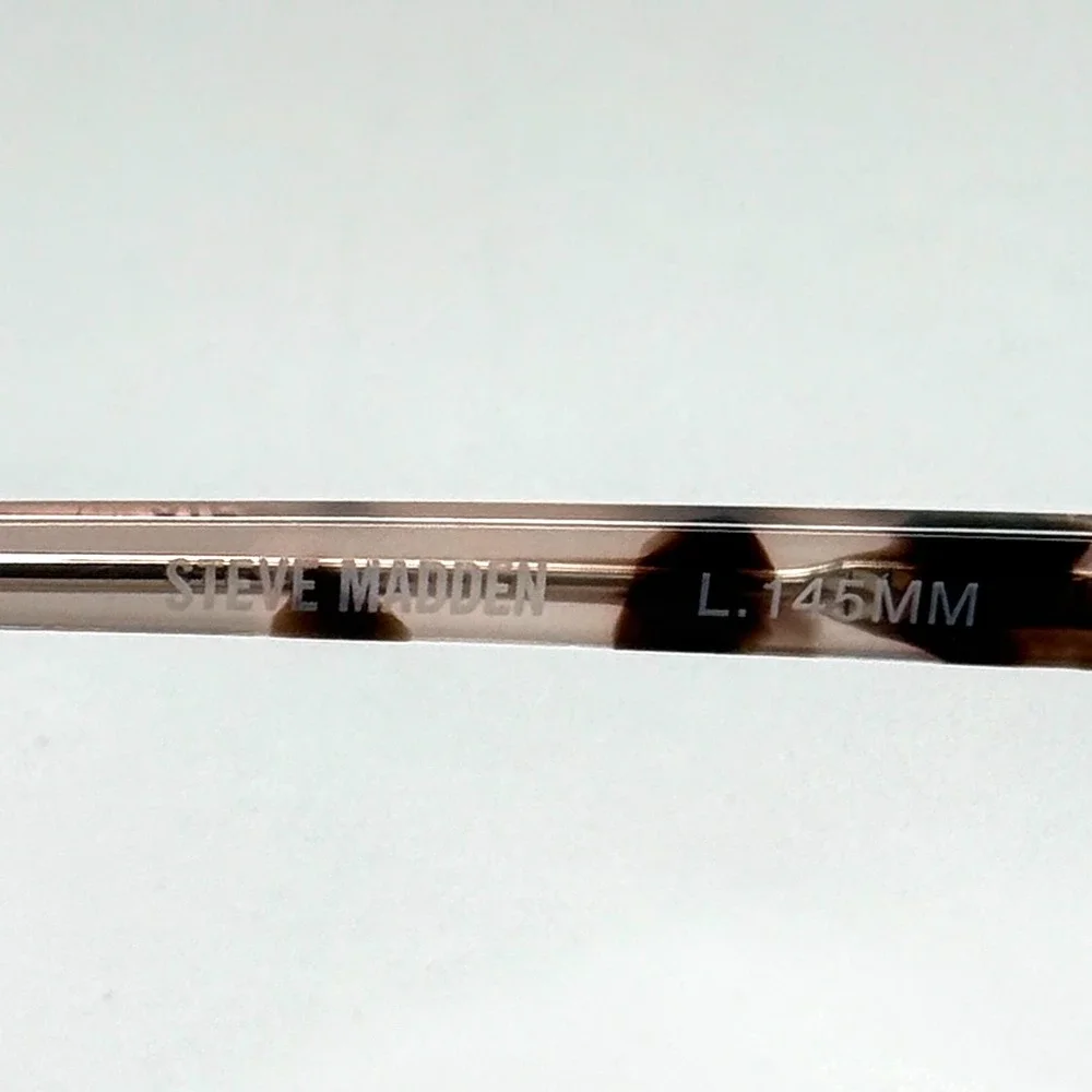 STEVE MADDEN‎ CV Carmmen Eyelgasses Frame Only 54-16-145 Pink Tortoise Full Rim